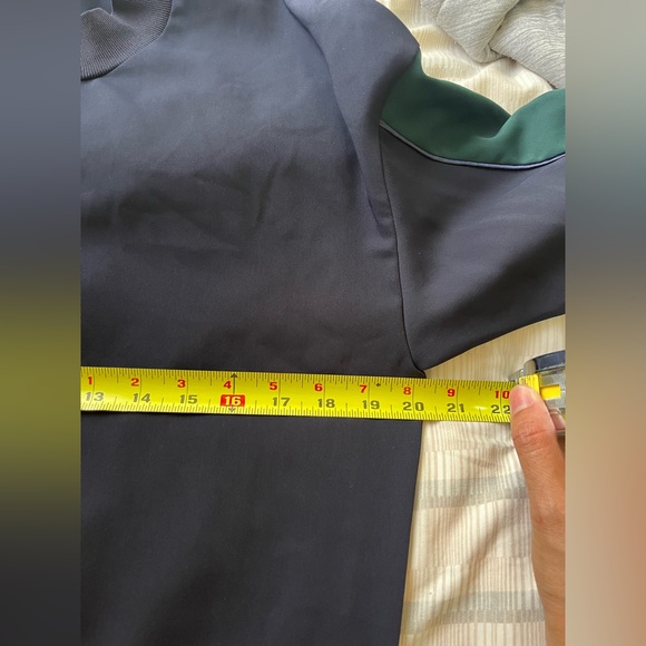 Ted Baker Keelee contrast-panel jersey sweatshirt size 2 EUC - Picture 6 of 6